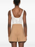 lace scoop-neck body